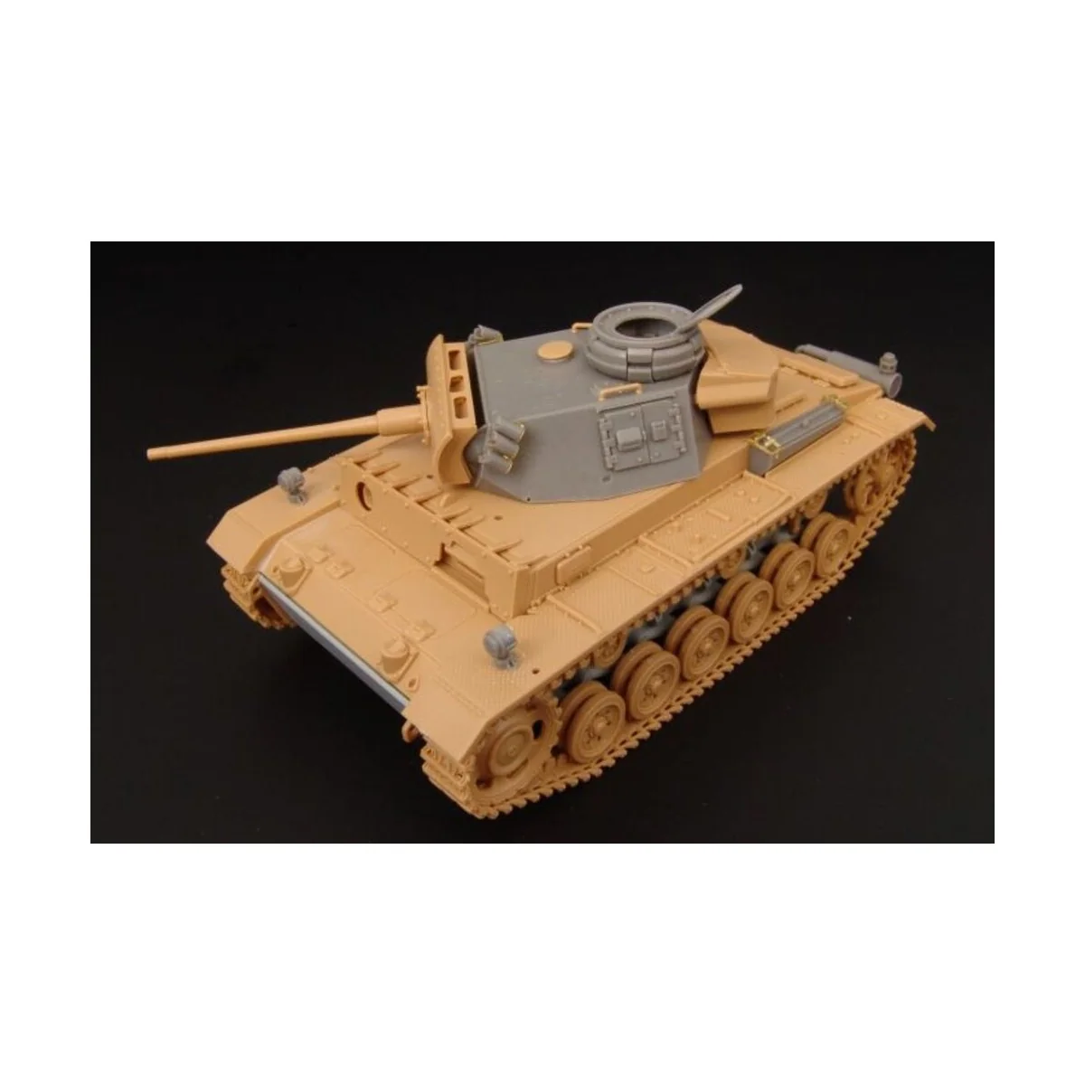 Pz III ausf M LATE convers set, 1/48 - Hauler HLX48180