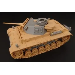 Pz III ausf M LATE convers set, 1/48 - Hauler HLX48180 2