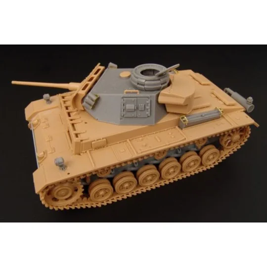 Pz III ausf M LATE convers set, 1/48 - Hauler HLX48180