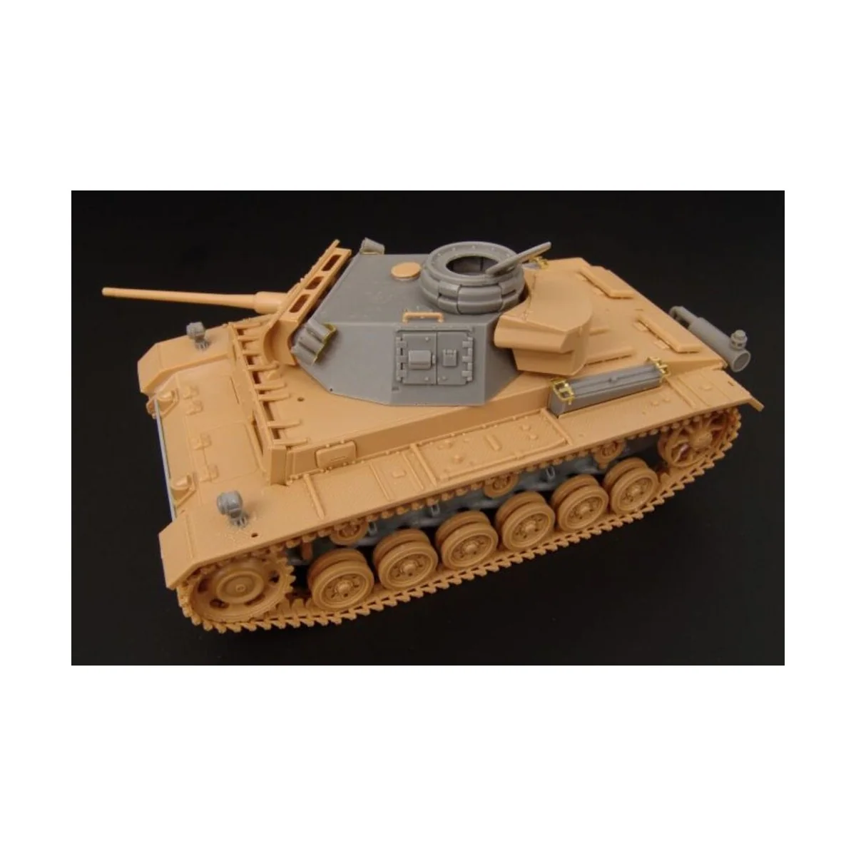 Pz III ausf M LATE convers set, 1/48 - Hauler HLX48180