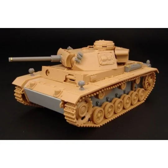 Flammpanzer Pz III ausf (F1) convers set, 1/48 - Hauler HLX48181