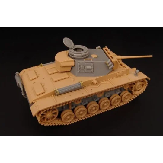 Pz III ausf M LATE convers set, 1/48 - Hauler HLX48180