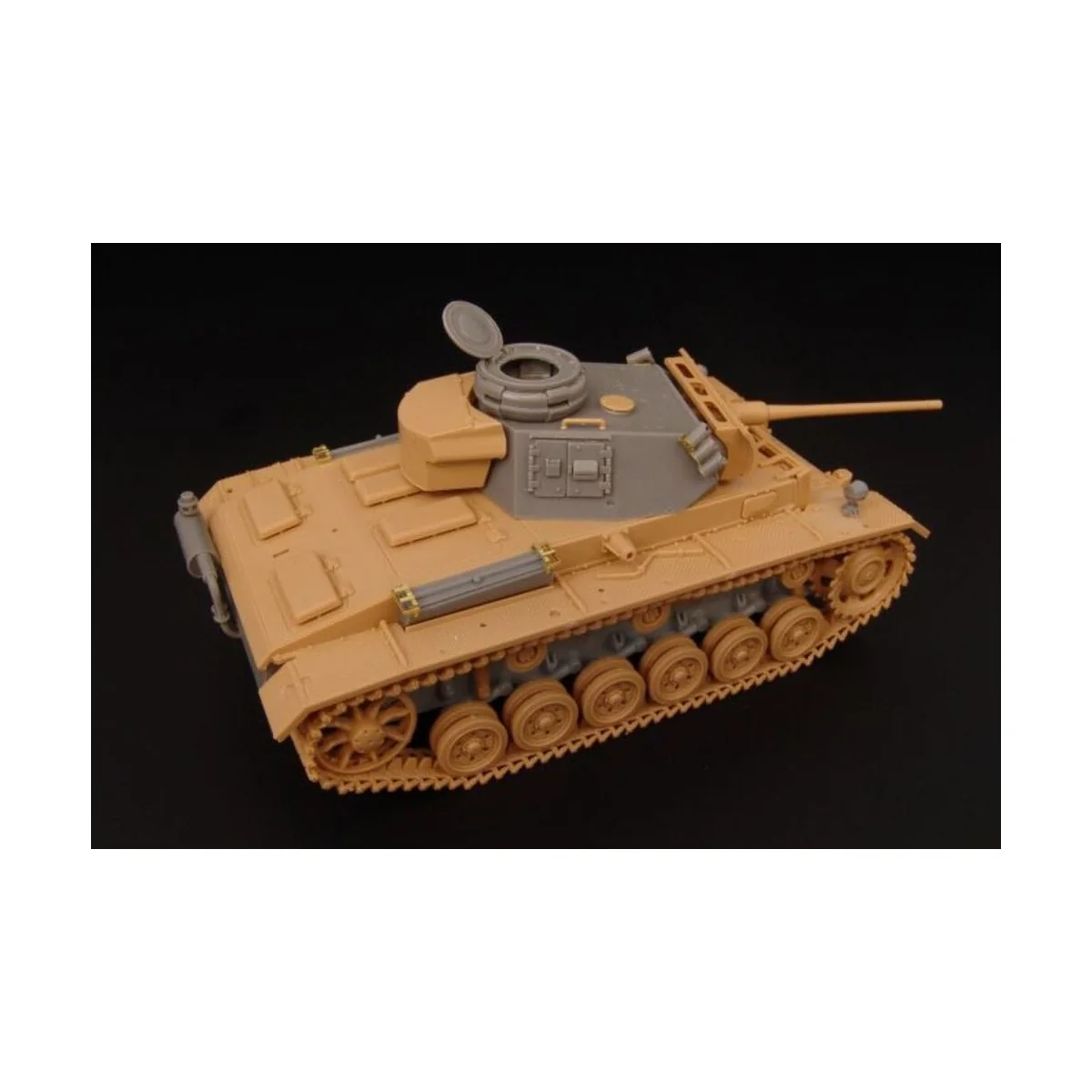 Pz III ausf M LATE convers set, 1/48 - Hauler HLX48180