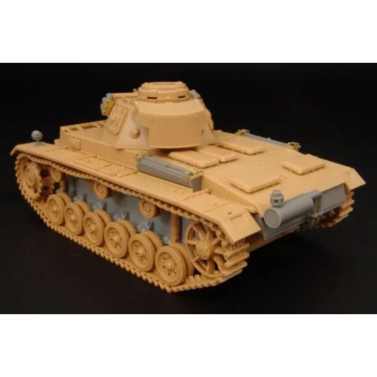 Pz III ausf M EARLY convers set, 1/48 - Hauler HLX48182