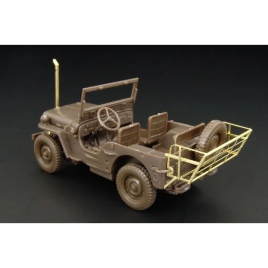 JEEP wire cutter and basket, 1/48 - Hauler HLX48192