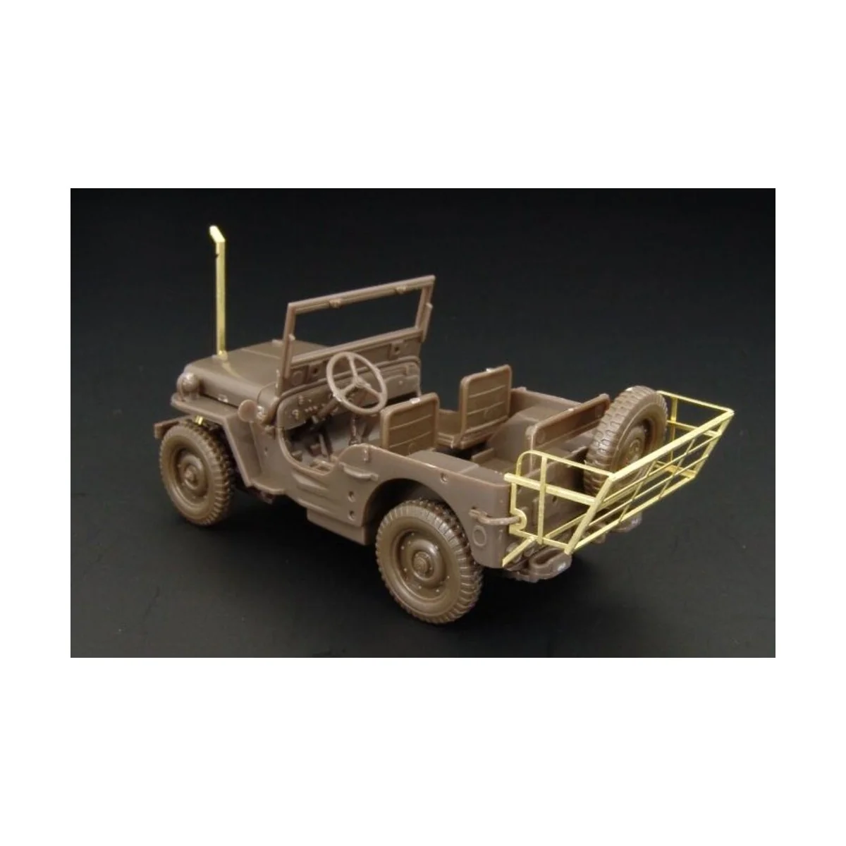 JEEP wire cutter and basket, 1/48 - Hauler HLX48192