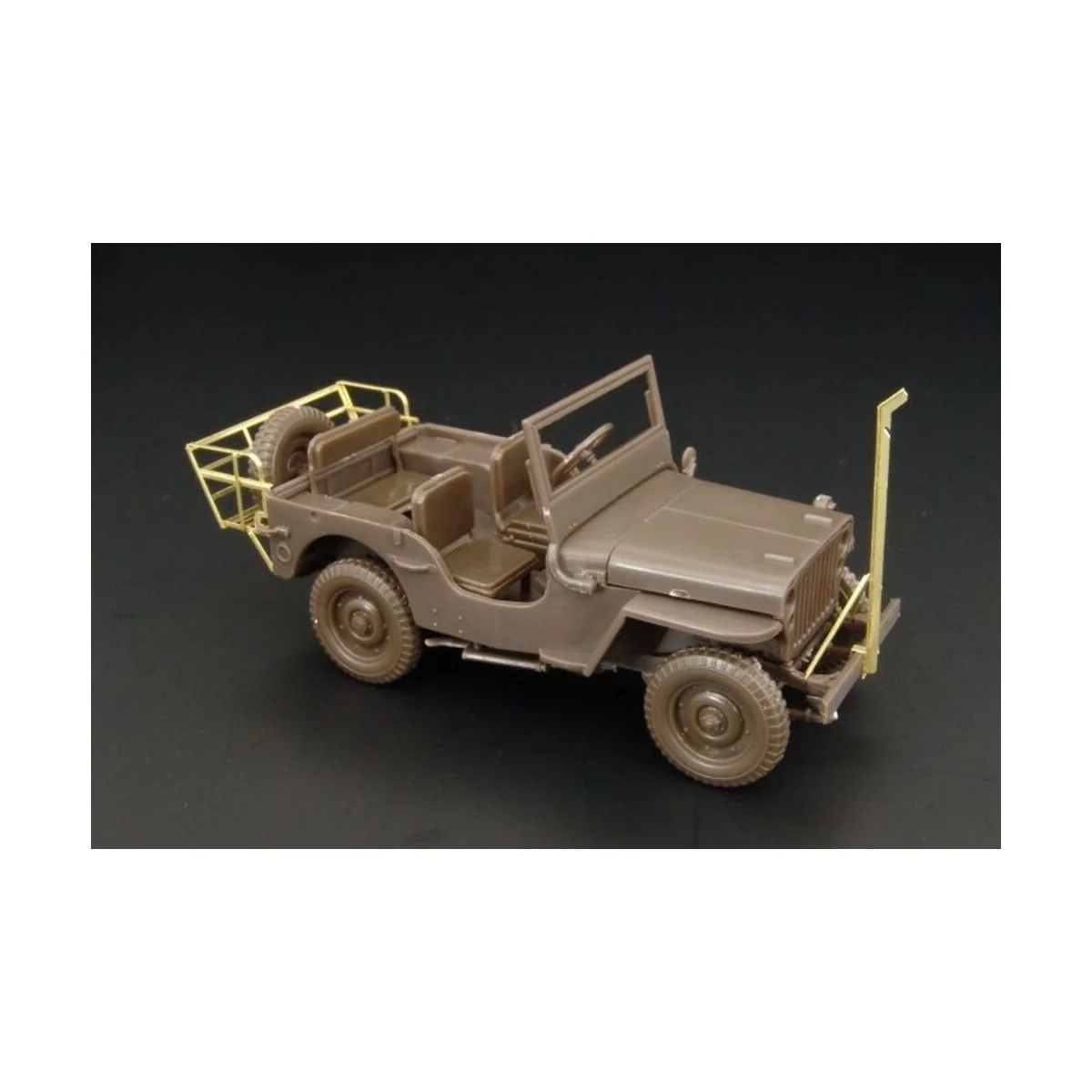JEEP wire cutter and basket, 1/48 - Hauler HLX48192