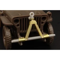 JEEP towing bracket, 1/48 - Hauler HLX48193 2