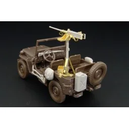JEEP Gun and accessories, 1/48 - Hauler HLX48194 2