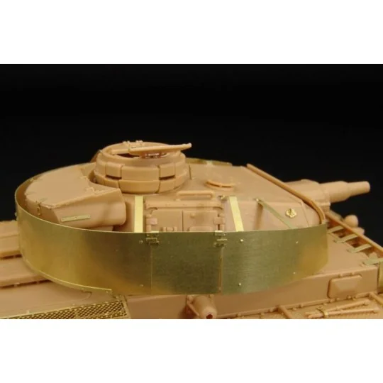 Pz III TURRET SCHURZEN, 1/48 - Hauler HLX48200