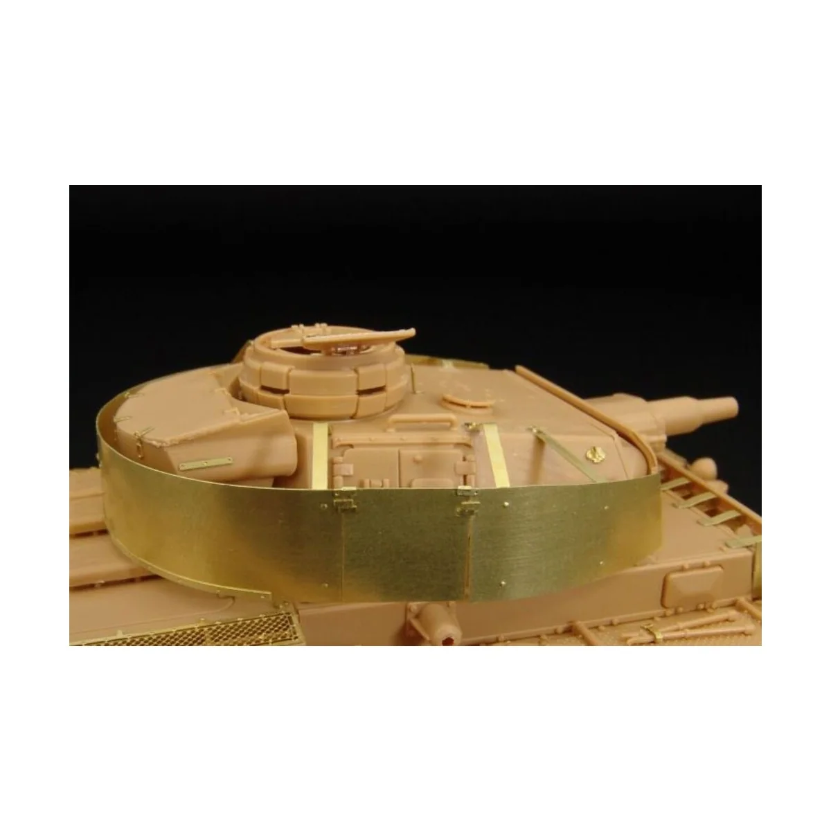 Pz III TURRET SCHURZEN, 1/48 - Hauler HLX48200