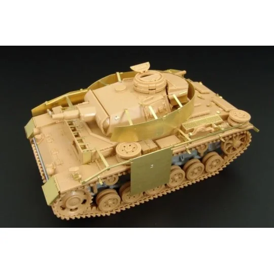 Pz III ausf M-N SCHURZEN, 1/48 - Hauler HLX48201