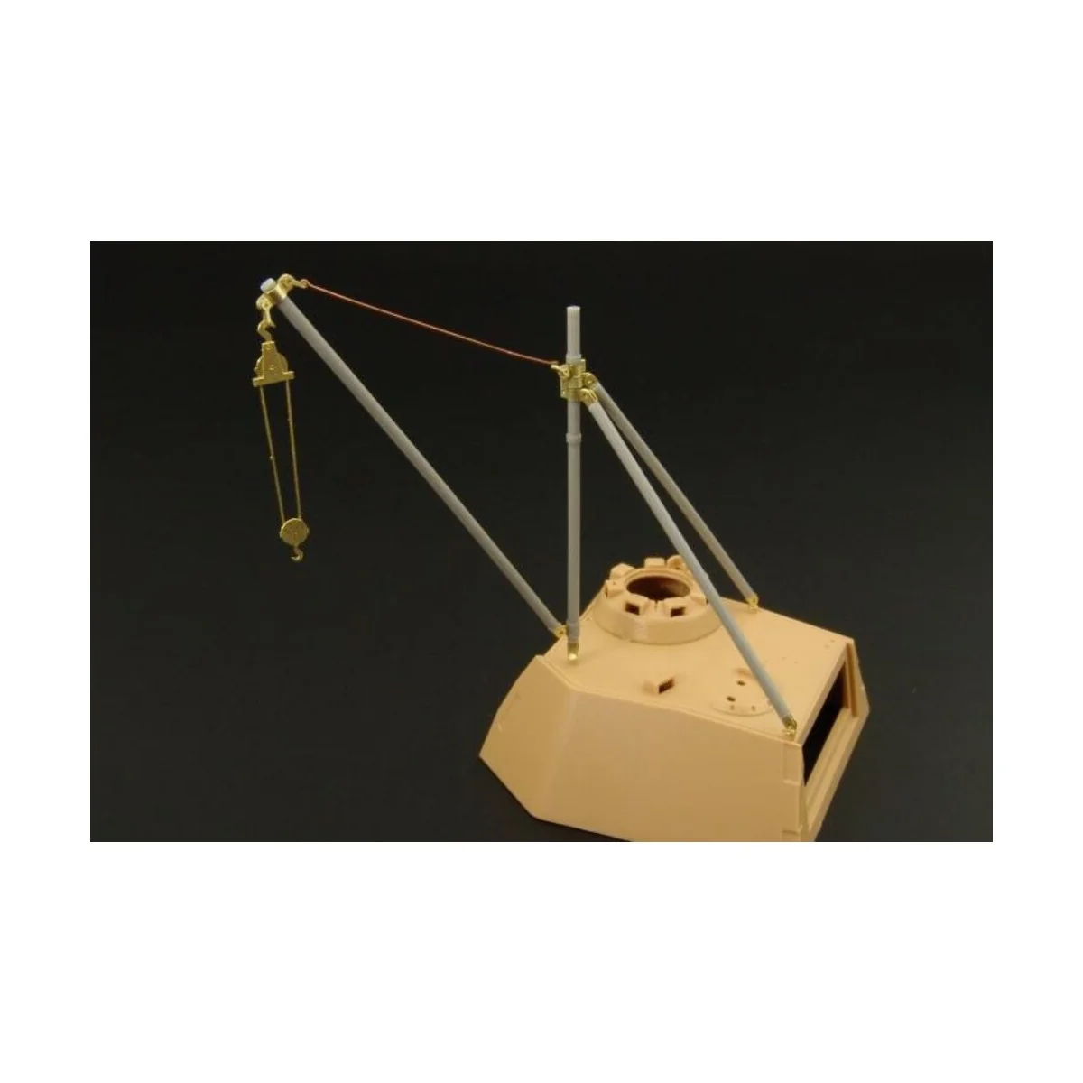 German 2 ton auxiliary jib crane, 1/48 - Hauler HLX48230