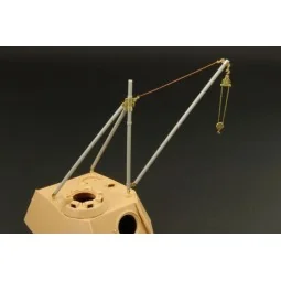 German 2 ton auxiliary jib crane, 1/48 - Hauler HLX48230 2