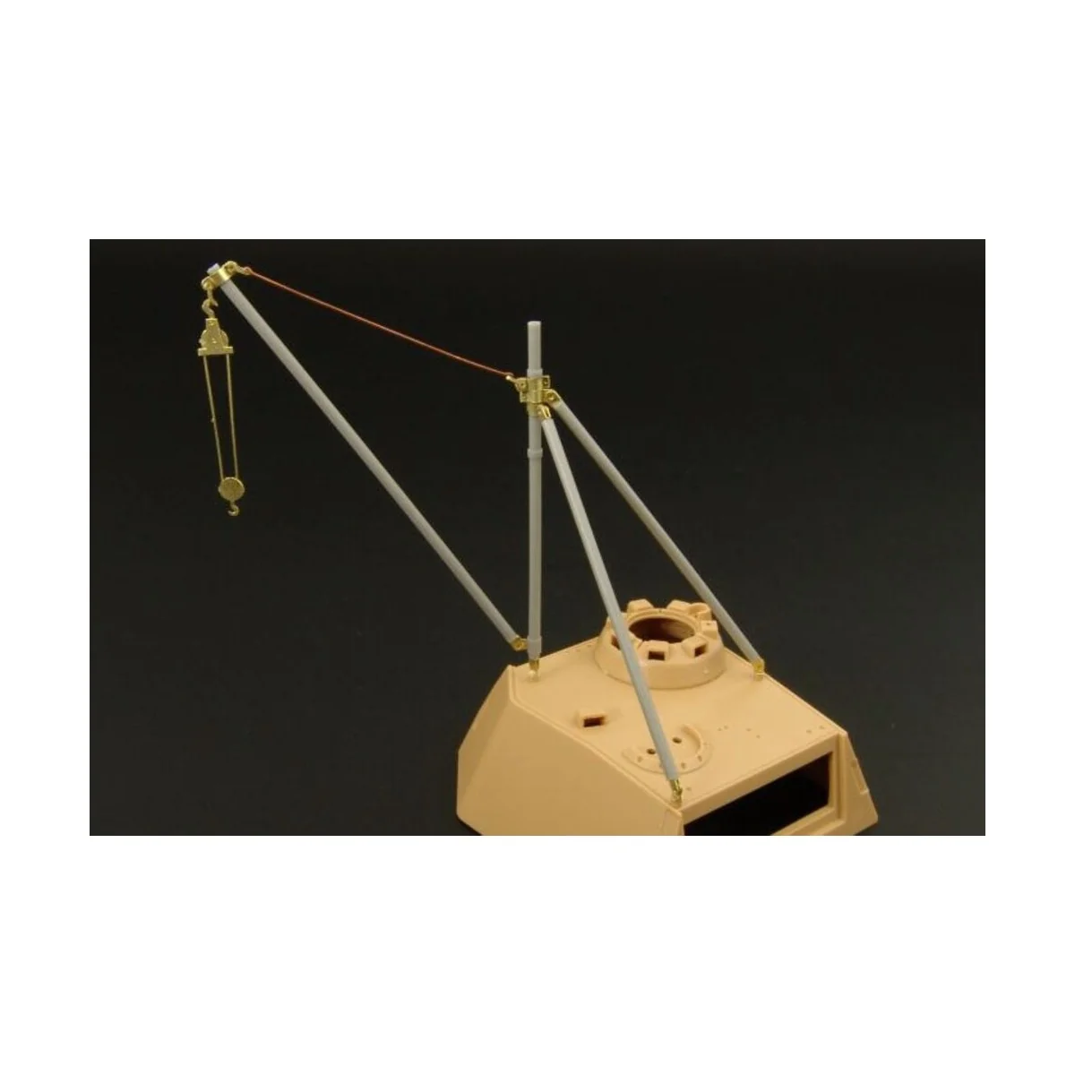 German 2 ton auxiliary jib crane, 1/48 - Hauler HLX48230