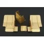 2 cm FLAK 38 flakvierling SHIELDS set, 1/48 - Hauler HLX48244