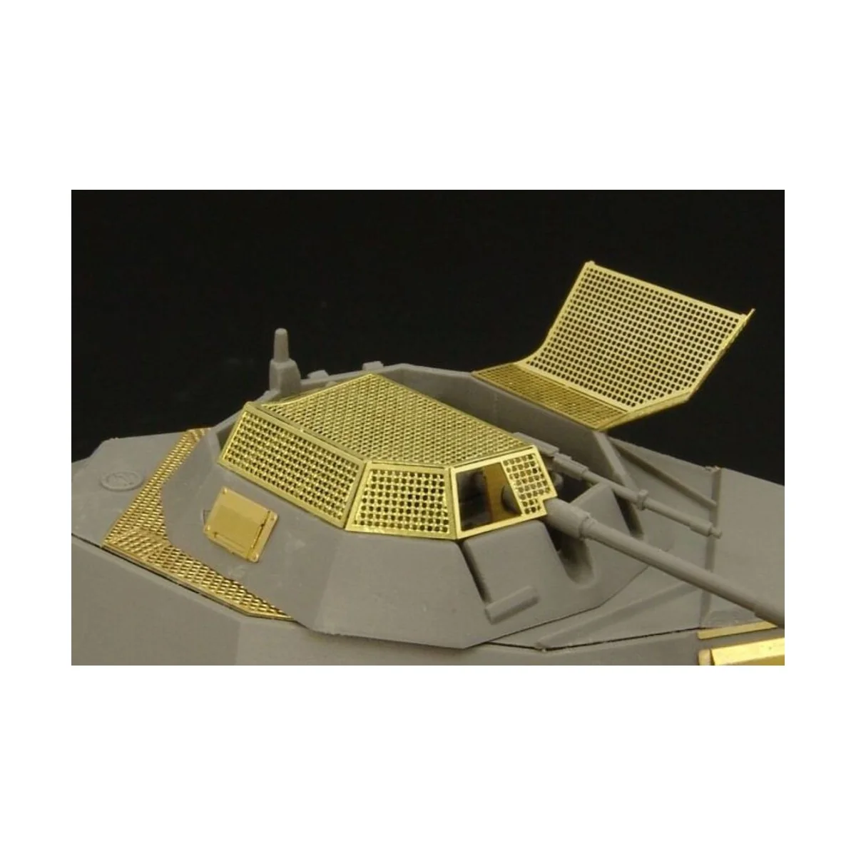 Sd Kfz 222 grills, 1/48 - Hauler HLX48249