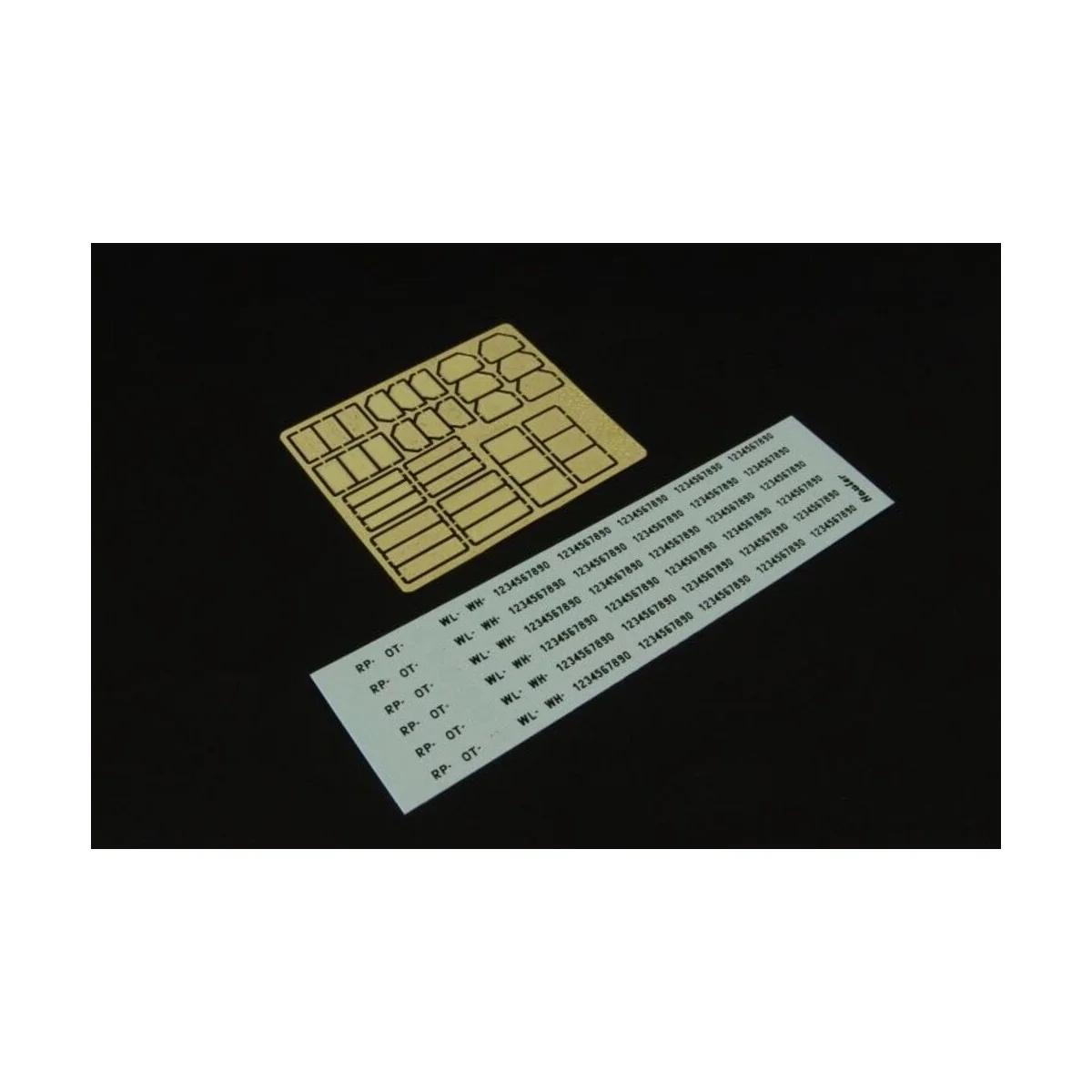 German licence plates w-decals, 1/48 - Hauler HLX48285