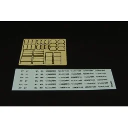 German licence plates w-decals, 1/48 - Hauler HLX48285 2