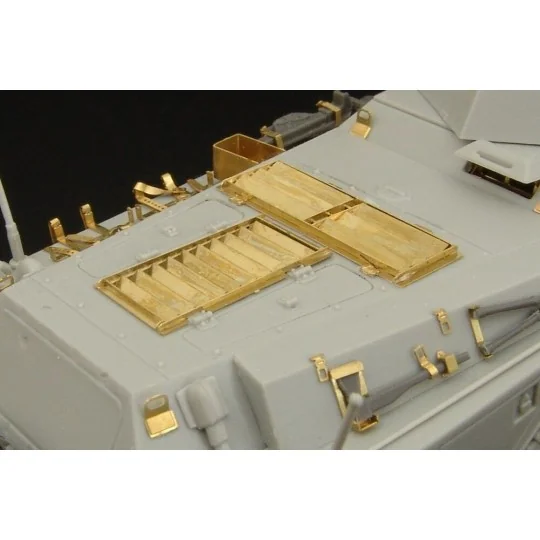 Sd Kfz 234-2 Puma engine grills, 1/48 - Hauler HLX48310