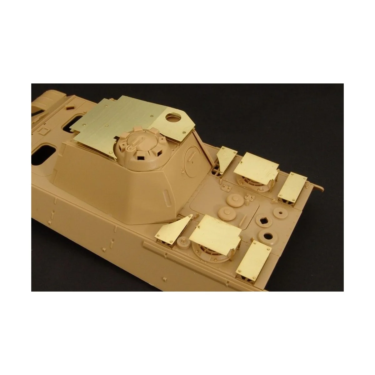 Panther aditional AA armours, 1/48 - Hauler HLX48320