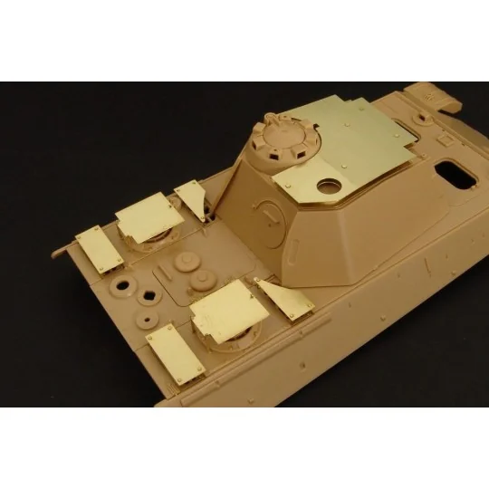 Panther aditional AA armours, 1/48 - Hauler HLX48320