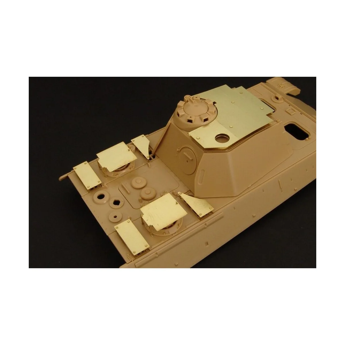 Panther aditional AA armours, 1/48 - Hauler HLX48320