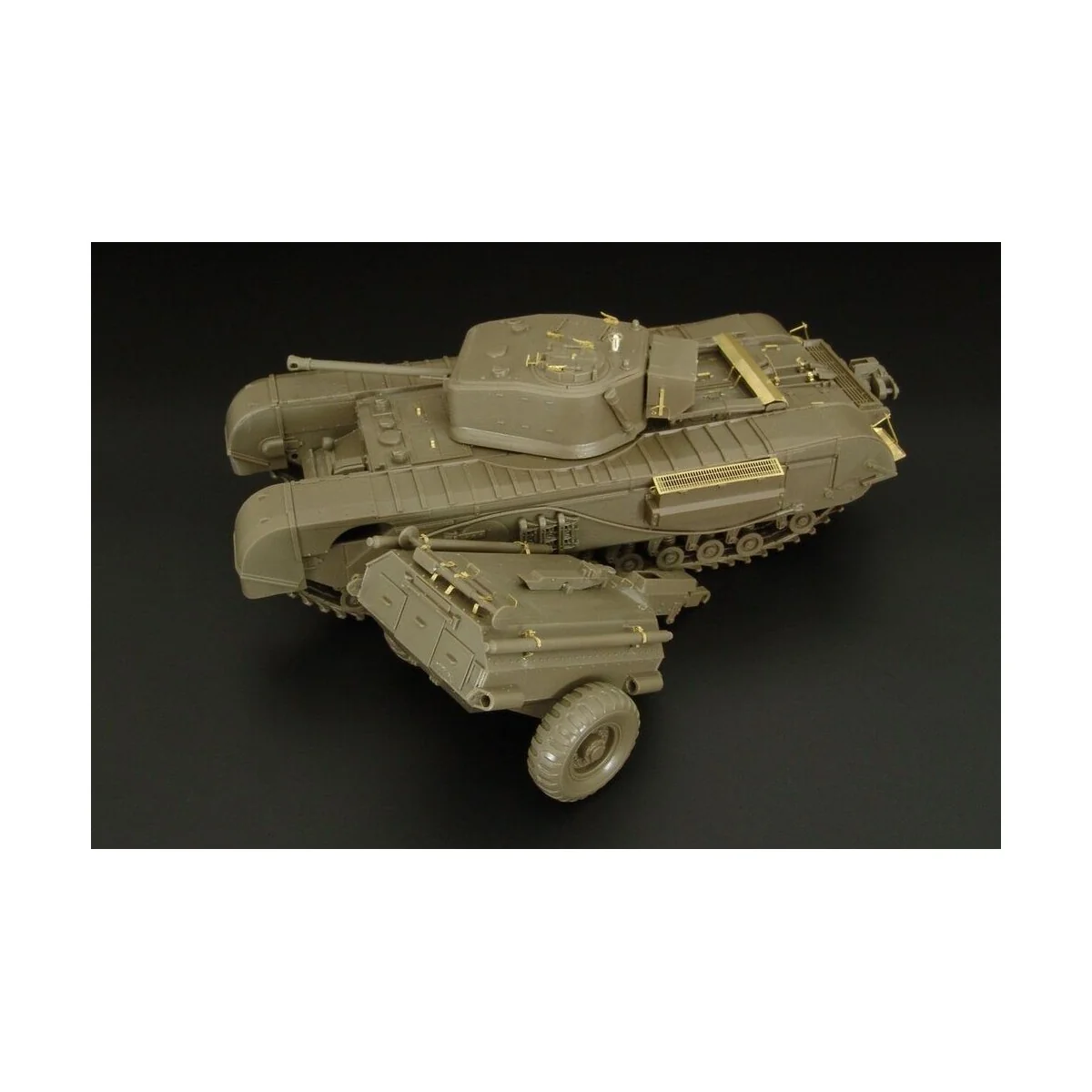 Churchill Mk VII (Tamiya kit), 1/48 - Hauler HLX48388