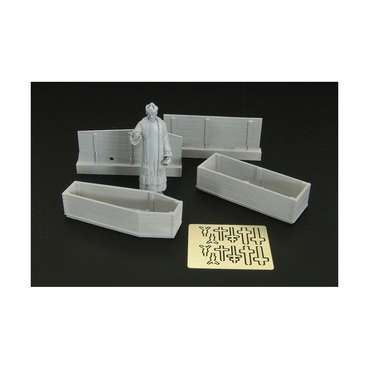 Priest w-coffins, 1/48 - Hauler HLF48006