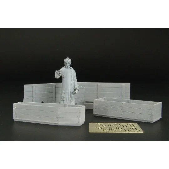 Priest w-coffins, 1/48 - Hauler HLF48006