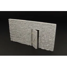 Rustic type wall, 1/48 - Hauler HLF48008