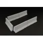 Modern concrete road barriers, 1/48 - Hauler HLF48009
