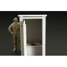 Latrine, 1/48 - Hauler HLF48015 2