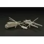 Wheel-barrow set, 1/48 - Hauler HLF48017