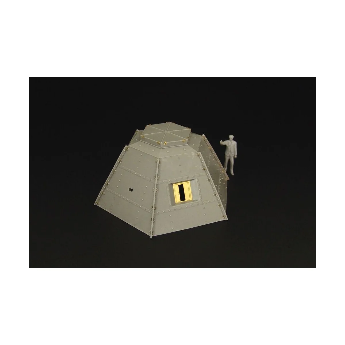 Japanese steel pillbox, 1/48 - Hauler HLS48018