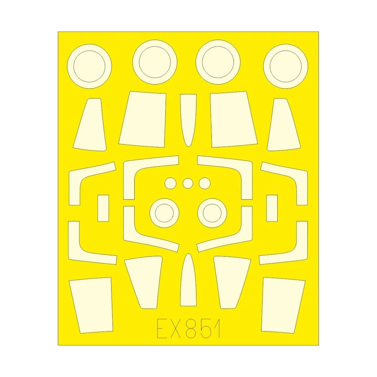 F-104A LööKplus, 1/48 - Eduard Accessories 644167