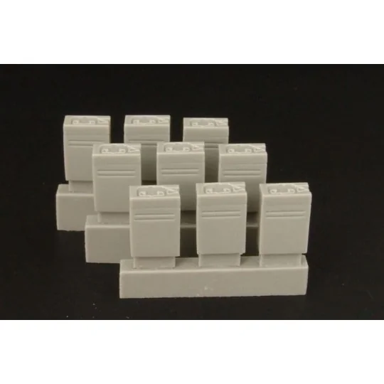 2cm FLAK ammo boxes, 1/35 - Hauler HLC35003