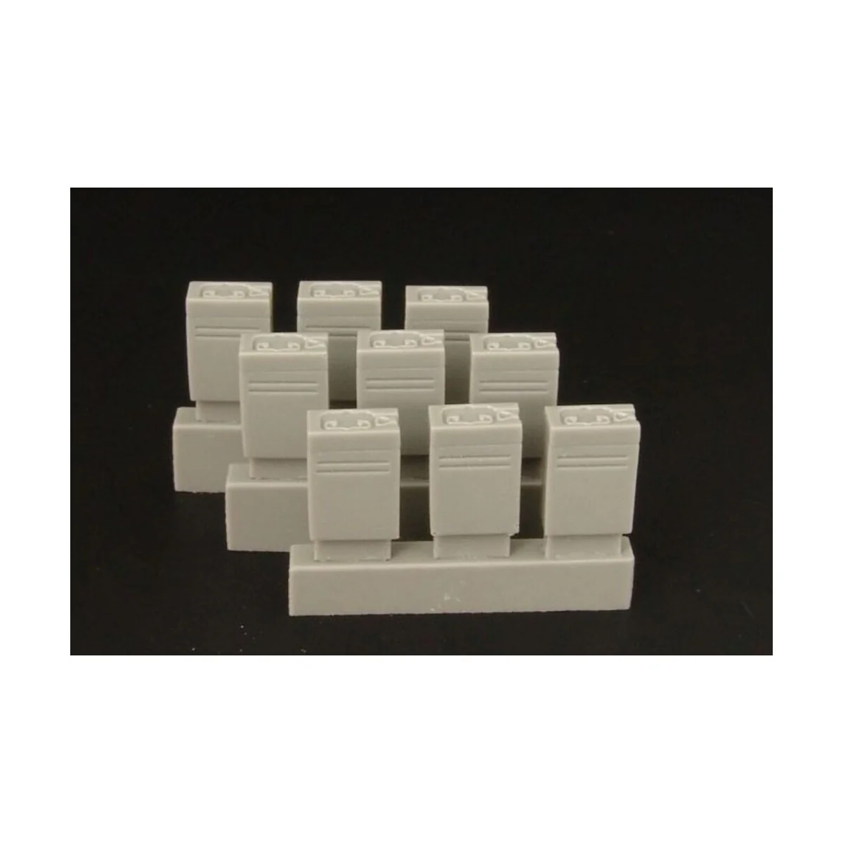 2cm FLAK ammo boxes, 1/35 - Hauler HLC35003