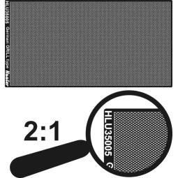 engraved plate-GERMAN GRILL type, 1/35 - Hauler HLU35005 2