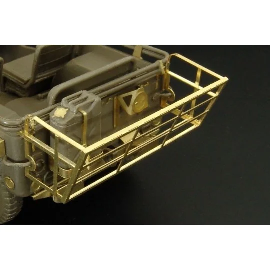 Jeep basket nad wire cuter, 1/35 - Hauler HLU35037