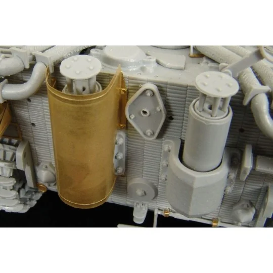 TIGER I Exhaust shroud (6471 Italeri), 1/35 - Hauler HLU35064