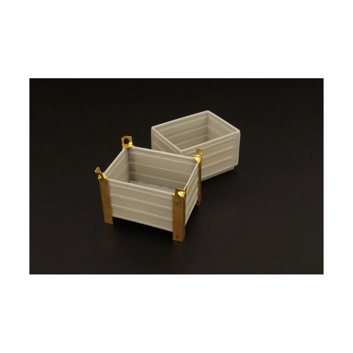 Steel containers (2pcs), 1/35 - Hauler HLU35076