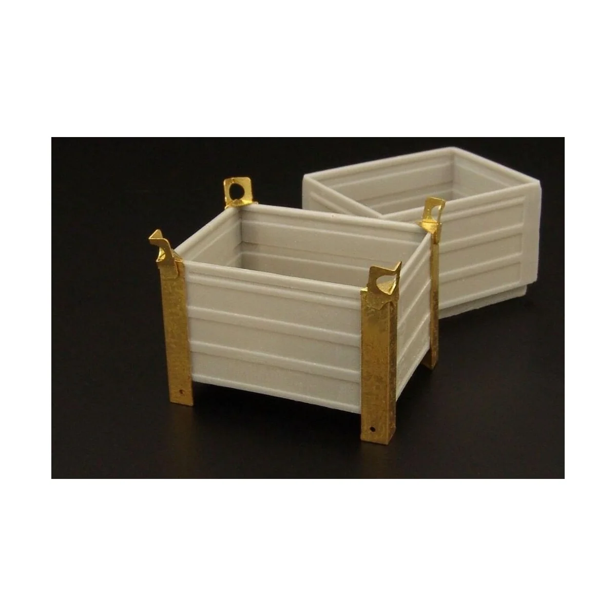 Steel containers (2pcs), 1/35 - Hauler HLU35076