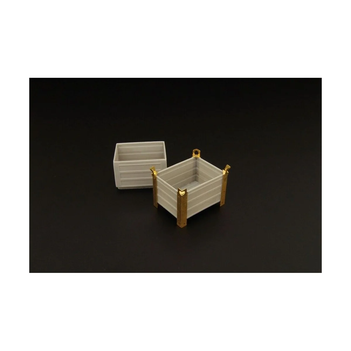 Steel containers (2pcs), 1/35 - Hauler HLU35076
