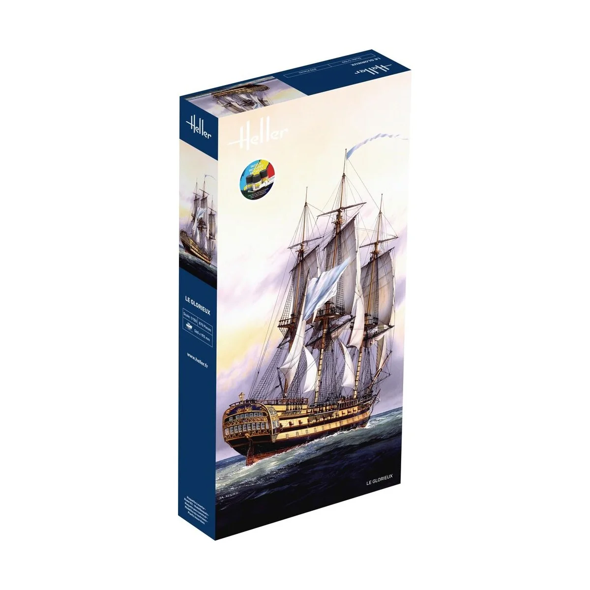 STARTER KIT Le Glorieux, 1/150 - Heller 58889 STARTER KIT Le Glorieux, 1/150 - Heller 58889