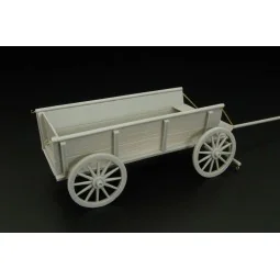 Farm horse drawn wagon, 1/35 - Hauler HLU35078 2