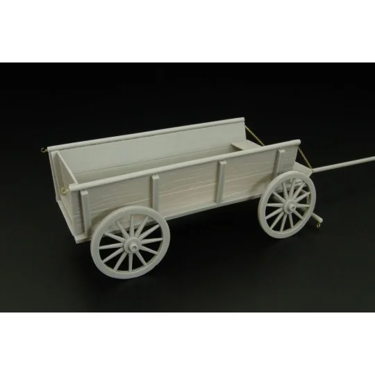 Farm horse drawn wagon, 1/35 - Hauler HLU35078
