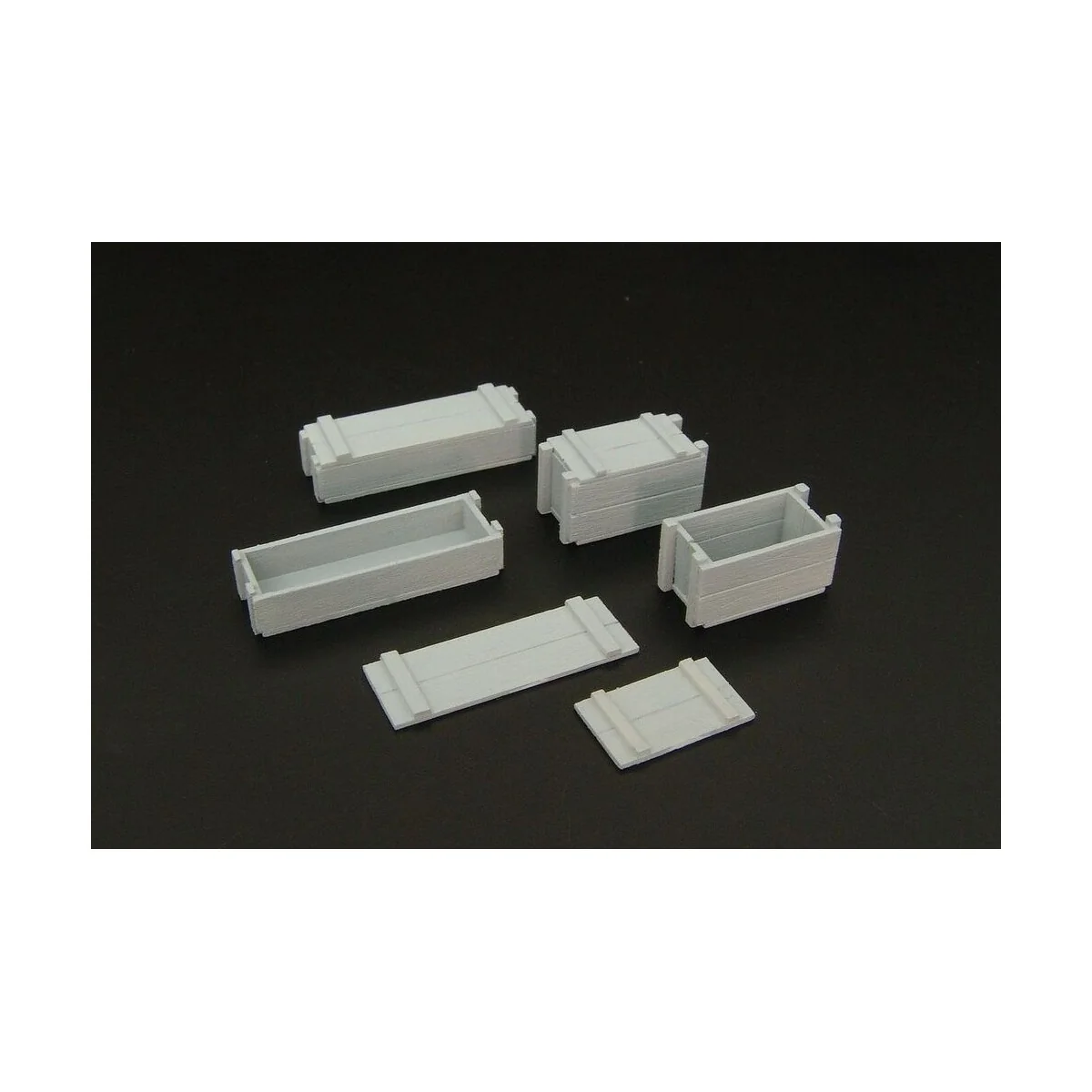 U S ammo boxes 75 mm, 1/35 - Hauler HLU35082