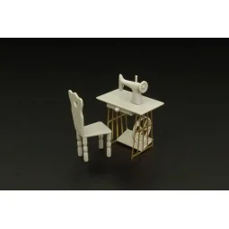 Singer sewing machine, 1/35 - Hauler HLU35085 2