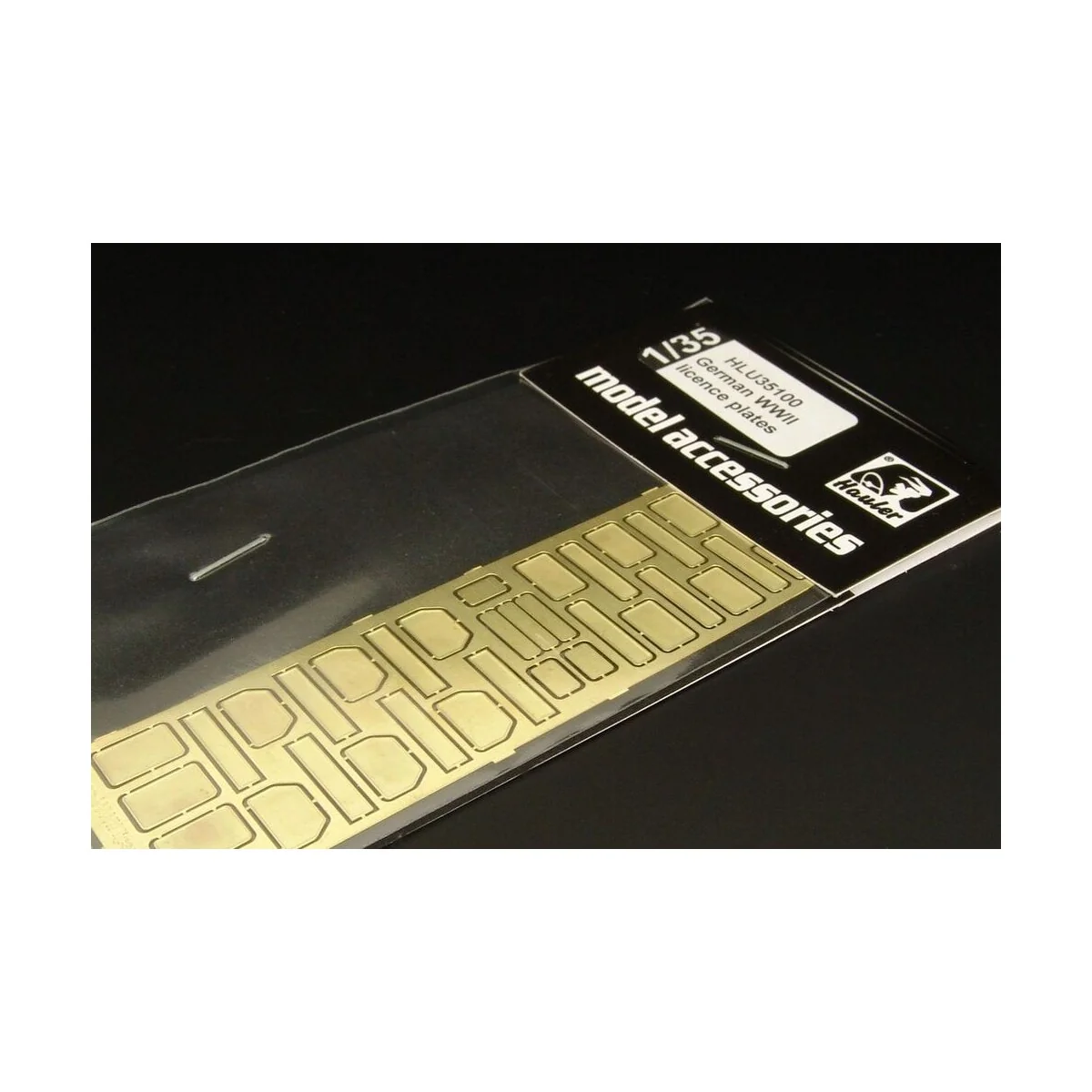 German WWII licence plates, 1/35 - Hauler HLU35100